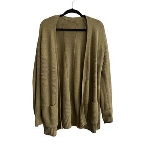 Lululemon Cotton Knit Textured Wrap Cardigan